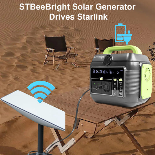 Power Up Your Starlink Experience with the BP009 Portable Power Station 600W from STBeeBright