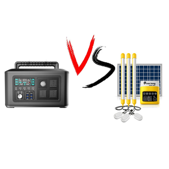 Comparison of STbeebright BP017 and Sun King Home 200x Solar Generators