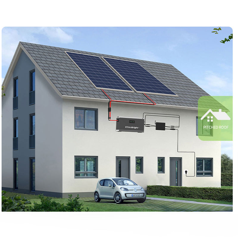 Load image into Gallery viewer, STBeeBright Micro Grid Tie Balcony Solar Storage System
