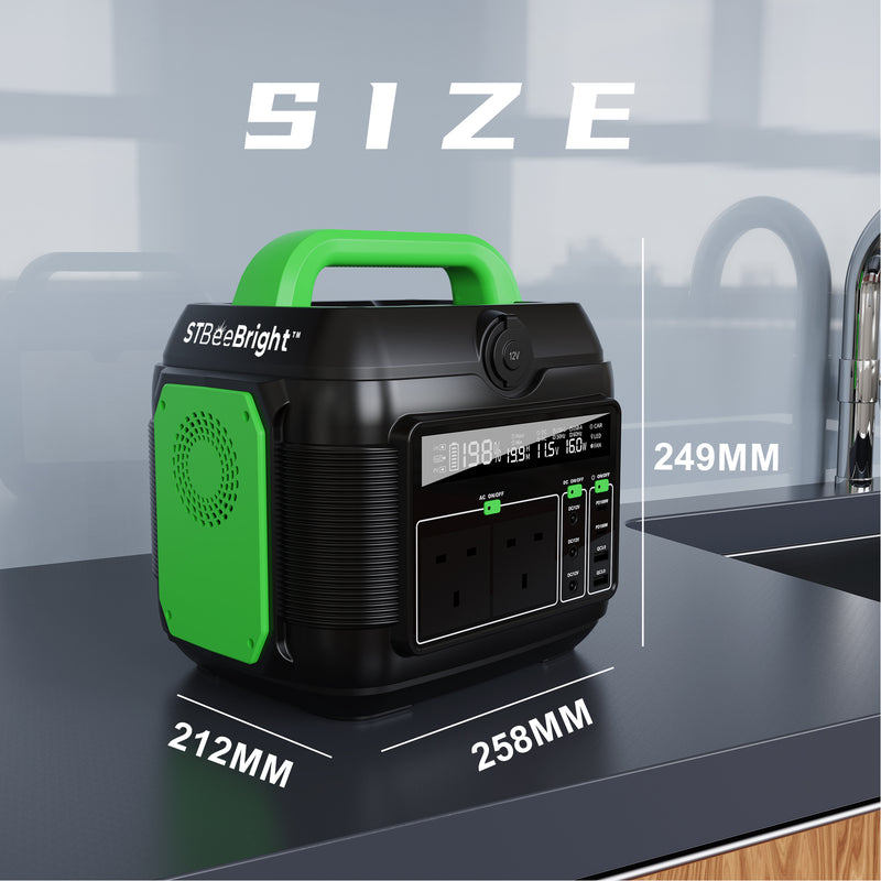 تحميل الصورة في عارض المعرض، 600W stbeebright portable solar generator power station BP009
