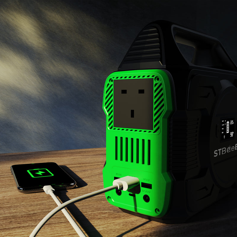 Load image into Gallery viewer, 300W stbeebright portable solar generator power station BP011P
