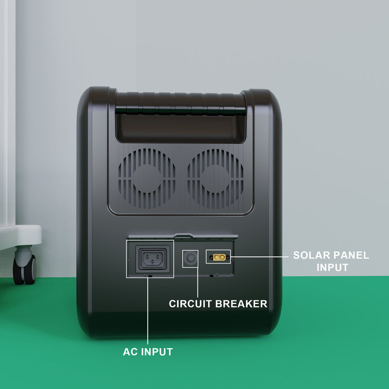 Cargue la imagen en el visor de la galería, 2000W stbeebright portable solar generator power station BP018
