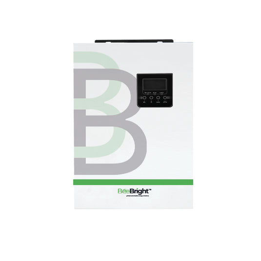 STBeeBright 1500VA 1200W Solar Inverter Pure Sine Wave Built-in PWM Solar Charge Controller